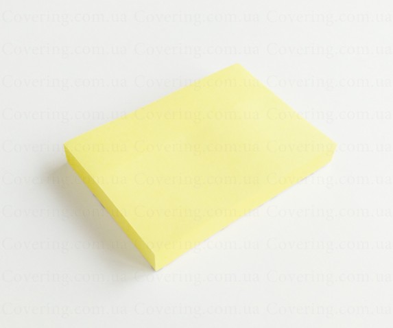 Стикеры (бумага для заметок) Axent (5*7,5см, 100 листов, желтый)