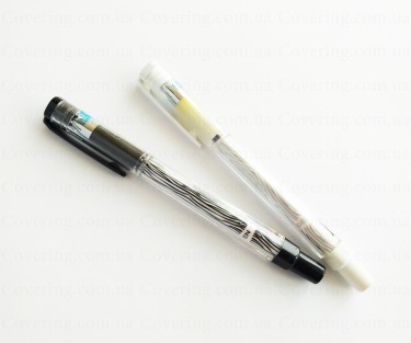 Ручка гелевая синяя TIZO Зебра (0,5мм, пластик)