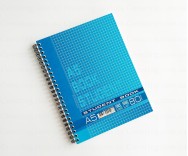 Колледж-блок Student Book на спирали (А5, 80 листов, клетка, синий)