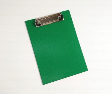 Планшет (клипборд) Buromax с металлическим клипом (А5, PVC, зеленый)