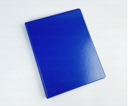 Папка на кольцах А4 (байндер) Esselte для конспектов и документов (А4, PVC, 4 кольца, синий)