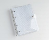 Тетрадь на кольцах Ring Binder Journal со сменным блоком (А5, 120 листов, гибкий пластик (силикон))