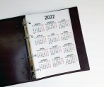 2022 Разделитель-календарь РУС-1 для планера (А5, калька, 1 шт.)
