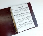 2022 Разделитель-календарь УКР-1 для планера (А5, калька, 1 шт.)