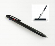 Ручка-стилус трехцветная Multipen (пластик, р-р 1,1x14,5см, черная)