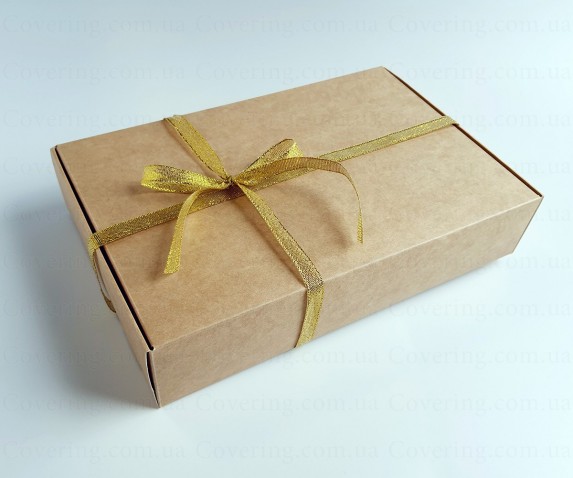 Коробка подарочная Craft (картон, р-р 24*16*5 см, бурый)
